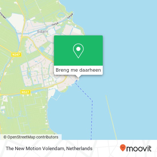 The New Motion Volendam kaart