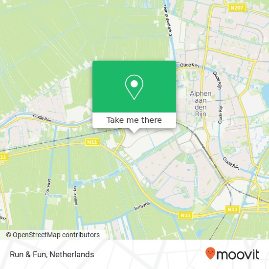 Run & Fun, Linnaeusweg 5 kaart