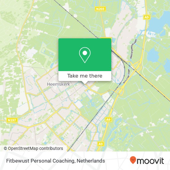 Fitbewust Personal Coaching, Jan van Kuikweg 146 kaart