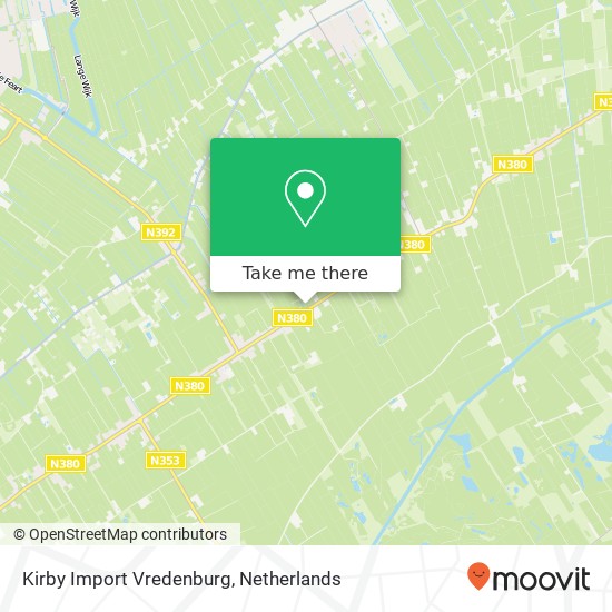Kirby Import Vredenburg, Schoterlandseweg 115 kaart
