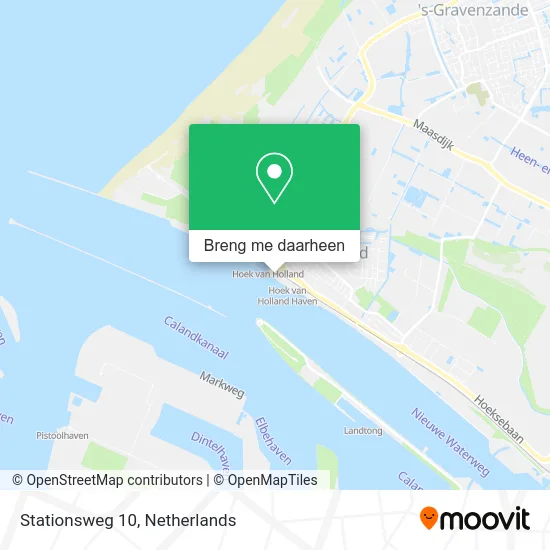 Stationsweg 10 kaart