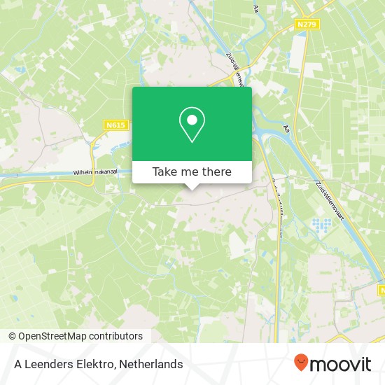 A Leenders Elektro, Laarweg 33A kaart