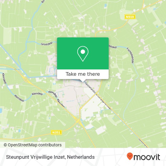 Steunpunt Vrijwillige Inzet, Moskampweg 3 kaart