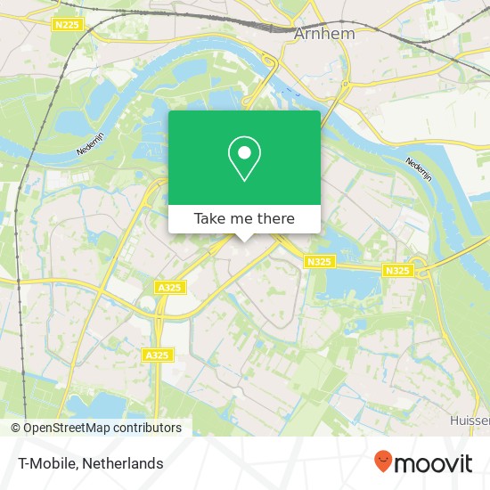T-Mobile, Kronenburgpassage kaart