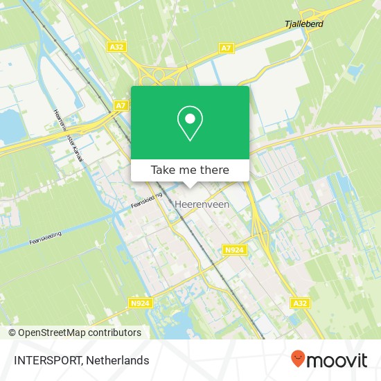 INTERSPORT, Dracht 56 kaart