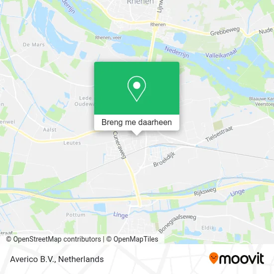 Averico B.V. kaart
