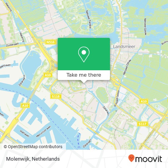 Molenwijk, Molenwijk, 1035 EE Amsterdam, Nederland kaart