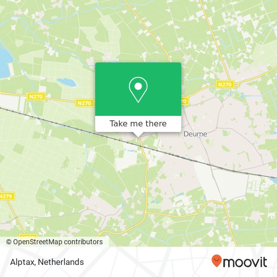 Alptax, Helmondseweg 111 kaart