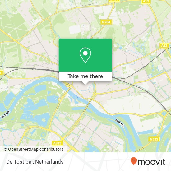 De Tostibar, Koningstraat 69A kaart