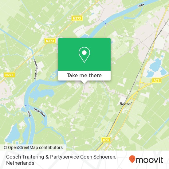 Cosch Traitering & Partyservice Coen Schoeren, Burgemeester Janssenstraat 8 kaart