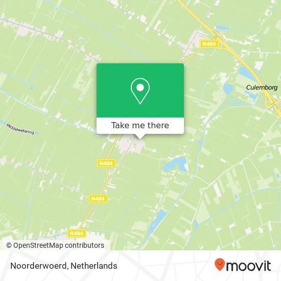 Noorderwoerd, Noorderwoerd, 4145 Schoonrewoerd, Nederland kaart