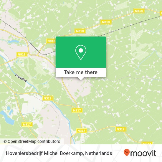 Hoveniersbedrijf Michel Boerkamp, Zuivelweg 4 kaart