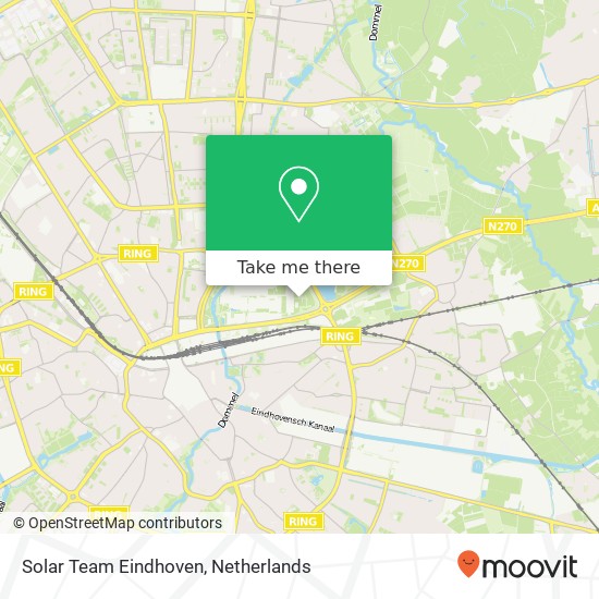 Solar Team Eindhoven, Horsten 8 kaart