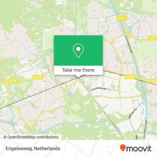 Engelseweg, 5705 Helmond kaart