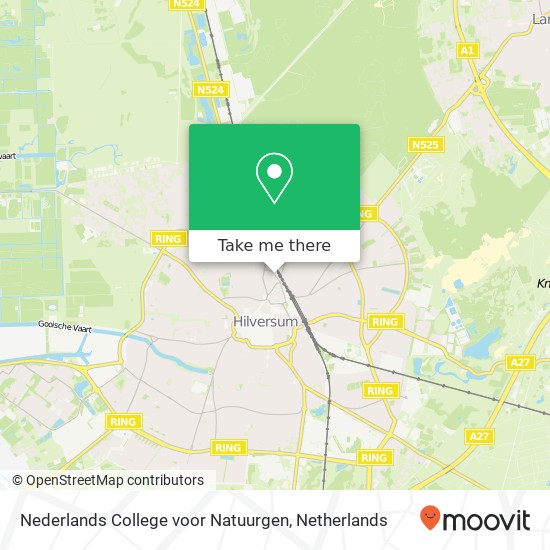 Nederlands College voor Natuurgen, Koninginneweg 42 kaart