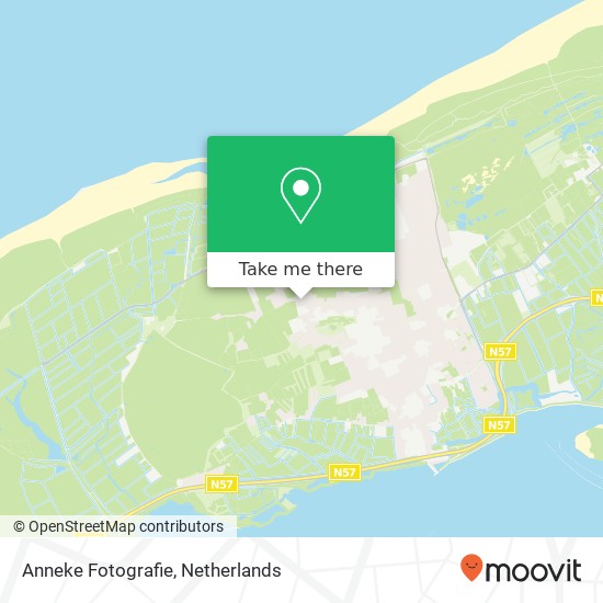 Anneke Fotografie, Dijkstelweg kaart