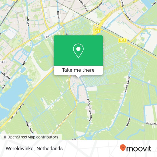 Wereldwinkel, Dorpsstraat 13 kaart