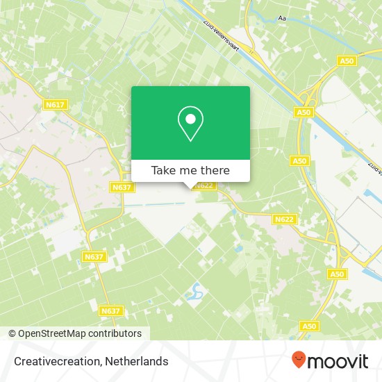 Creativecreation, Lorentzweg 10 kaart