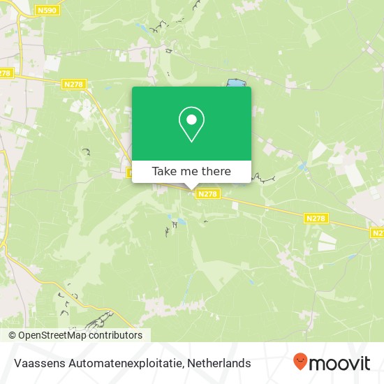 Vaassens Automatenexploitatie, Rijksweg 86 kaart