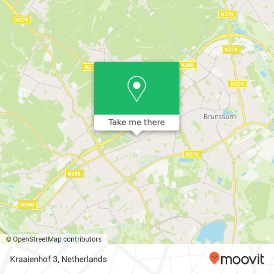 Kraaienhof 3, Kraaienhof 3, 6446 AR Brunssum, Nederland kaart