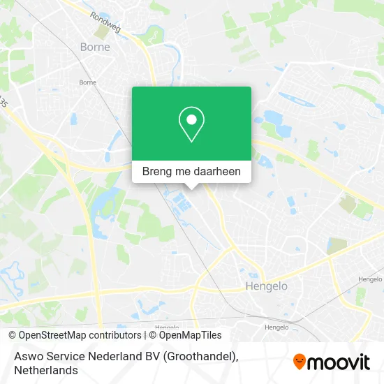 Aswo Service Nederland BV (Groothandel) kaart