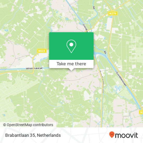 Brabantlaan 35, 5735 KB Aarle-Rixtel kaart