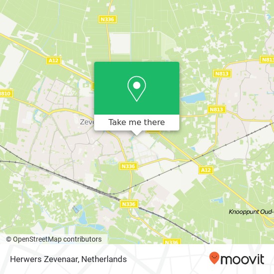 Herwers Zevenaar, Kelvinstraat 2 kaart