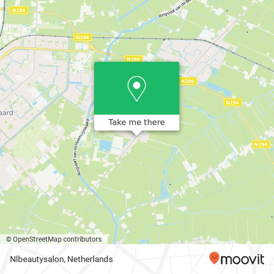 Nlbeautysalon, Dorpsweg 43C kaart