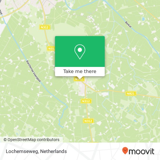 Lochemseweg, 7244 Barchem kaart