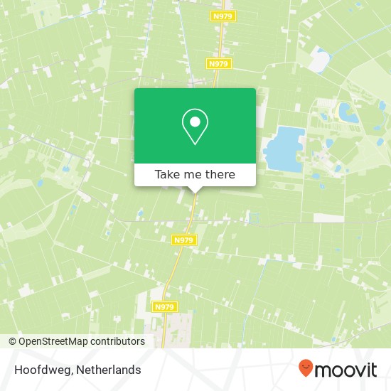 Hoofdweg, 9354 Zevenhuizen kaart
