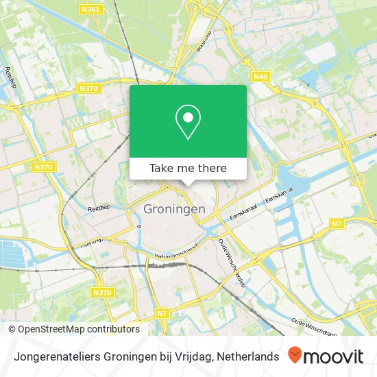 Jongerenateliers Groningen bij Vrijdag kaart
