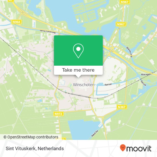 Sint Vituskerk, Langestraat 77 kaart