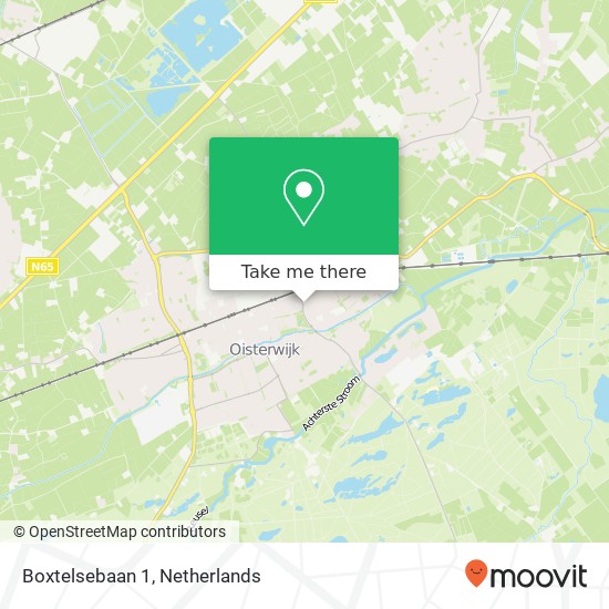 Boxtelsebaan 1, 5061 VA Oisterwijk kaart