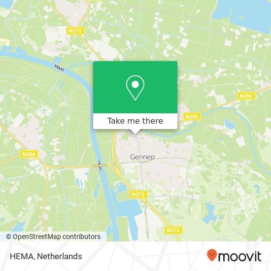 HEMA, Zandstraat 60 kaart