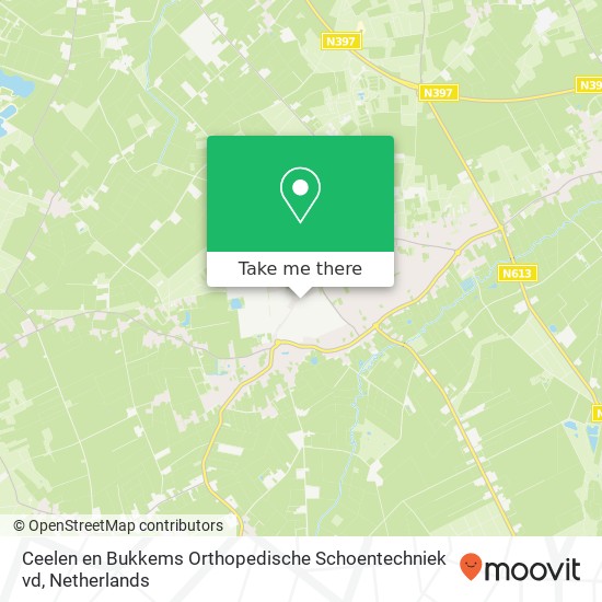 Ceelen en Bukkems Orthopedische Schoentechniek vd, Ekkerstraat 29 kaart