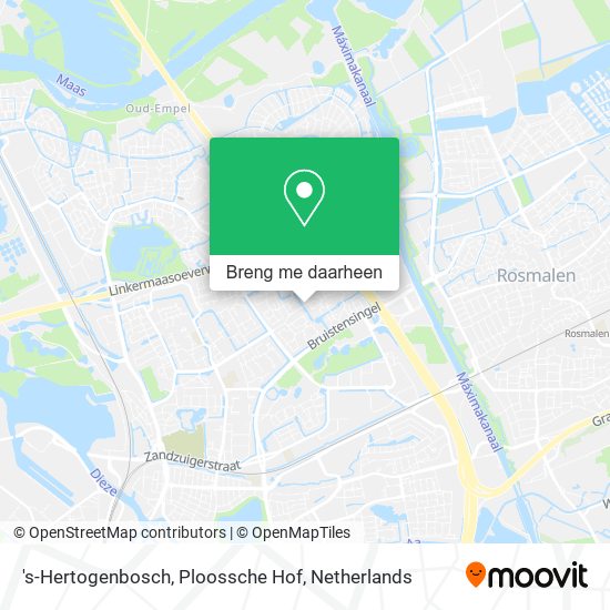 's-Hertogenbosch, Ploossche Hof kaart