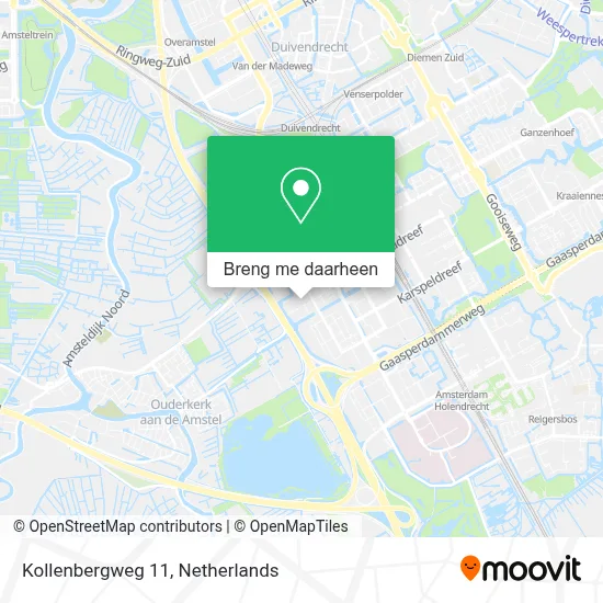 Kollenbergweg 11 kaart