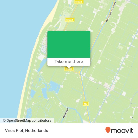 Vries Piet, Belkmerweg 16 kaart