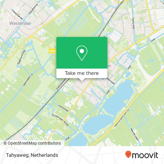 Tahyaweg, Tahyaweg, 2252 Voorschoten, Nederland kaart