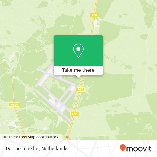 De Thermiekbel, Apeldoornseweg 203 kaart