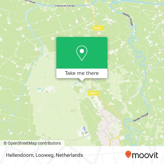 Hellendoorn, Looweg kaart