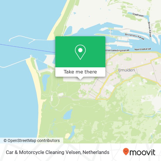 Car & Motorcycle Cleaning Velsen, Cornwallstraat 12C kaart