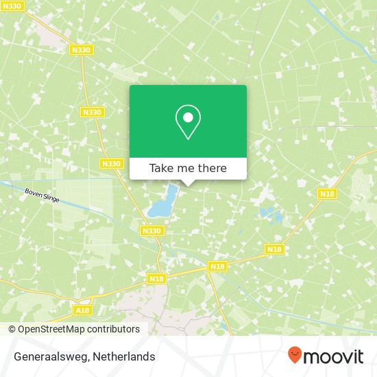 Generaalsweg, Generaalsweg, 7055 Heelweg, Nederland kaart