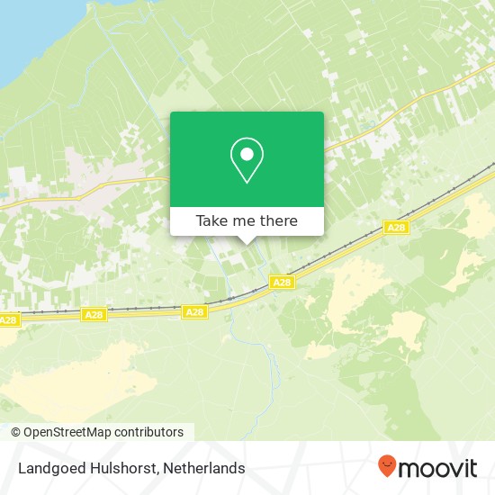 Landgoed Hulshorst, Landgoed Hulshorst, Harderwijkerweg 8077, 8077 RP Hulshorst, Nederland kaart