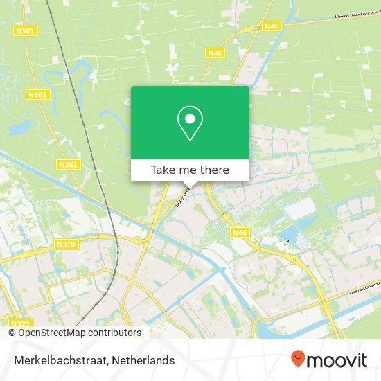 Merkelbachstraat, Merkelbachstraat, 9731 Groningen, Nederland kaart