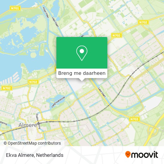 Ekva Almere kaart