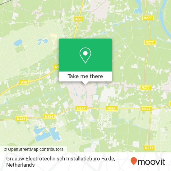 Graauw Electrotechnisch Installatieburo Fa de, Europaplein 8 kaart