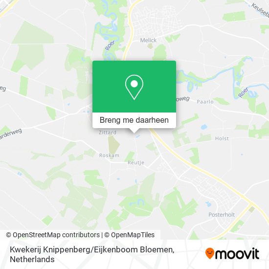 Kwekerij Knippenberg / Eijkenboom Bloemen kaart