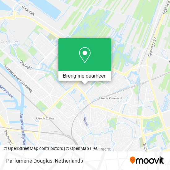 Parfumerie Douglas kaart