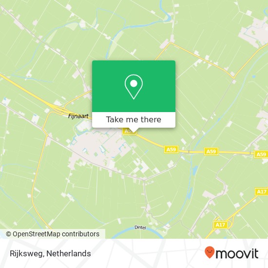 Rijksweg, Rijksweg, 4793 Fijnaart, Nederland kaart